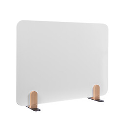 Séparateur de bureau tableau blanc ELEMENTS sur pieds - 60 x 80 cm