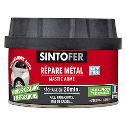 Mastic polyester Sintofer Répare métal armé 550g