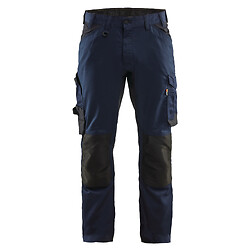 Pantalon stretch 2D 1751.1832 coloris marine foncé taille 50