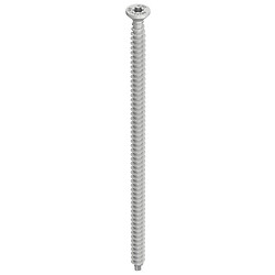Vis à bois charpente WR acier Durocoat DP1 tête fraisée filetage total Torx Drive 9x450mm boîte 50