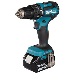 Perceuse-visseuse à percussion, 18 V Li-Ion, 5 Ah, diamètre 13 mm, 2 batteries + chargeur rapide
