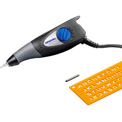 Graveur Dremel 290 avec 1 pointe de gravure et 1 pochoir