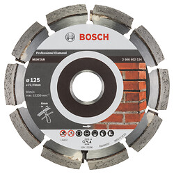 Disque diamanté Pro Mortar Ø 125 mm / alésage 22,23 mm pour meuleuse X-LOCK et meuleuse standard 22,23 mm