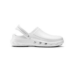Sabots de sécurité perforés ultra-légers antidérapants Nforz SB E SRC - coloris blanc - pointure 43