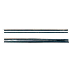 Fers de rabot réversibles pour bois, longueur 82 mm, largeur 5,5 mm, épaisseur 1,1 mm - Jeu de 2