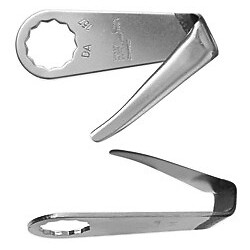 Couteau incurvé renforcé en forme de U - 95 mm - lot de 2