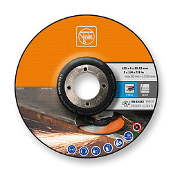 Disque à ébarber 125 mm épaisseur 6 mm - lot de 10