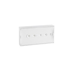 Luminaire LSC d'évacuation Uraone 110/220 Vdc et 230V~ - 45 lm