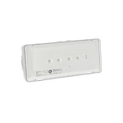 Luminaire LSC d'évacuation Urajet 110/220 Vdc et 230V~ - 45lm