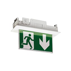 Luminaire LSC d'évacuation Uralife V - pose plafond/saillie - 24VDC