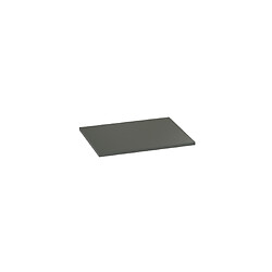 Plan mélaminé Odyssée 19 mm pour vasque à poser - longueur 600 mm x profondeur 460 mm - mélaminé verni Feuille mat