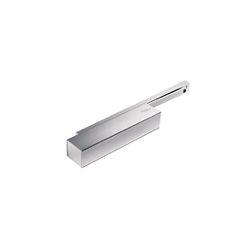 Ferme-porte en applique à came et bras à glissière TS 93 G 2S Argent