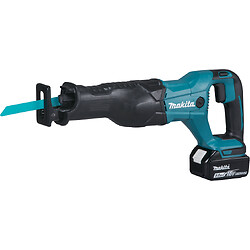 Kit scie sabre sans fil 18 V + 2 batteries 5Ah + chargeur dans coffret de transport + 1 radio lanterne sans fil offerte