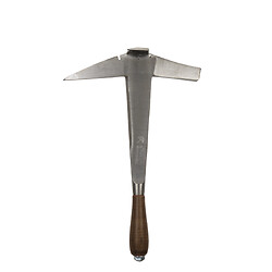 Marteau de couvreur pour gaucher à manche cuir et panne large
