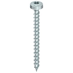 Vis bois HECO TOPIX Plus acier zingué blanc A3K tête ronde entièrement filetée T20, 4x16mm/14mm boîte de 1000 pièces