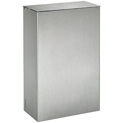 Poubelle murale inox Axos 20 litres