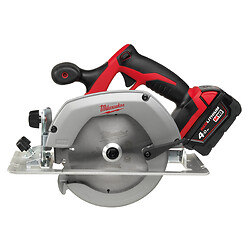 Scie circulaire à bois 55 mm sans fil 18V avec 2 batteries 4 Ah, chargeur et sac - M18 HD18 CS-402B