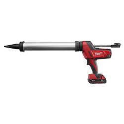 Pistolet à colle 600 ml C18 sans fil 18V 4500 Nm avec batterie 2Ah, chargeur et sac - C18 PCG-600A 201B