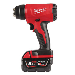Décapeur Thermique sans fil 18V 470°C avec 2 batteries 5 Ah, chargeur et coffret - M18 BHG-502C