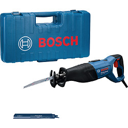 Scie sabre filaire 1250W - GSA 1230 - Livrée avec 1 lame bois et 1 lame métal dans coffret