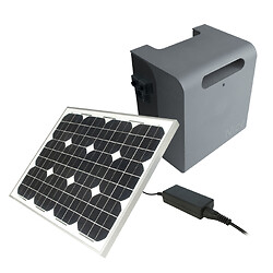 Alimentation solaire Solemyo 30 W et chargeur SYA1 pour automatismes compatibles