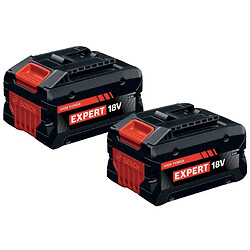 Pack 2 batteries Expert 18V 4.0Ah