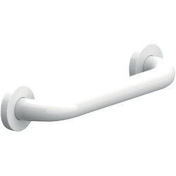Barre d'appui droite inox Bailleron II Ø 32 mm longueur 300 mm blanche
