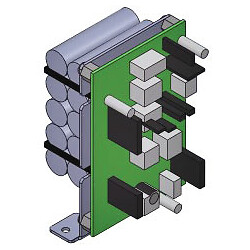 Carte et batterie de secours pour ouvre-porte automatiques Fluo-SW