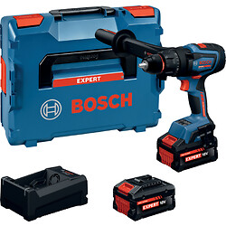 Perceuse-visseuse à percussion Expert 18V - EXSB18V-150 - Livrée avec 2 batteries Expert 18V 8,0Ah, 1 chargeur, coffret