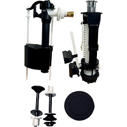 Mécanisme de chasse complet à étrier HIVA double chasse NF