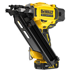 Cloueur de charpente XR 18V 5Ah Li-Ion Brushless - DCN930P2-QW - Livré avec 2 batteries 5 Ah, chargeur dans coffret