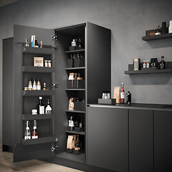 Kit Tal Gate Rack Plus - Essentio anthracite - 600 mm - Ht 1700 mm