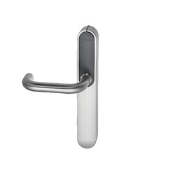 SmartHandle AX Advanced N2 à badge porte de 37-58 mm, carré 8 mm, pour entraxe 70 à 92 mm, borgne argent