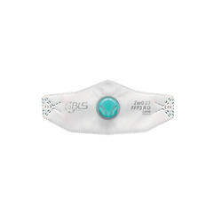 Demi-masque jetables pliables BLS Zer0 33 - Boîtes de 10 masques