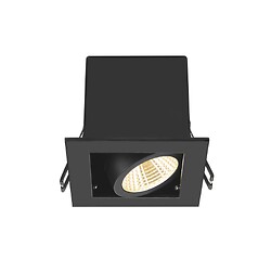 Encastré downlight KADUX, simple, 3000 K, 38°, IP 20, carré, blanc