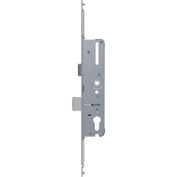 Serrures à relevage de béquille 1 pt possibilité de trois points A 45 mm EA 85 têtière inox de 16 mm carton de 10p