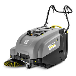 Balayeuse autotractée Karcher KM, largeur travail un balai 750 mm, cuve 40 l, essence