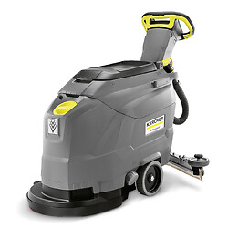 Autolaveuse accompagnée Karcher, brosse disque, largeur travail 430 mm, cuve 25 l Classic, avec batterie 80 Ah Li FC