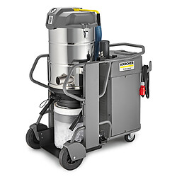 Aspirateur industriel Karcher IVS 100/40 Lp, pour des grandes quantités de poussières, avec système Longopac de série