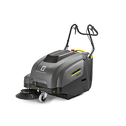 Balayeuse autotractée Karcher KM, largeur travail un balai 750 mm, cuve 40 l, avec batterie