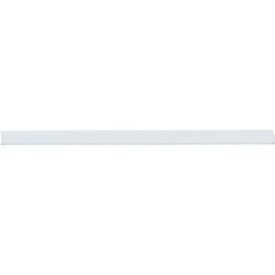 Barre de poussée seule longueur 1130 mm pour antipanique IDEA non coupe-feu finition blanc RAL 9016