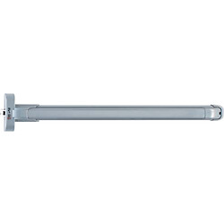Antipanique IDEA PUSH 1 pt non coupe-feu longueur 840 mm avec gâche et cales d’ép. finition gris métallisé