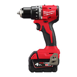 Perceuse à percussion compacte sans fil BRUSHLESS 18V - 60Nm - M18 BLPDRC-402C - 2 batteries 4Ah - coffret