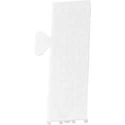 Cale en plastique de vitrage de longueur 80 mm Largeur 22 mm épaisseur 3 mm