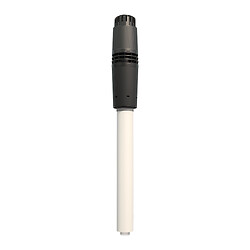 Terminal ventouse vertical anti-glace Rolux Condensation gaz et fioul coloris noir Ø 80/125 - longueur 1174 mm