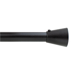 Embout cône, diamètre 16 mm, lisse Pergola, noir
