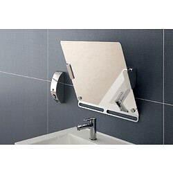 Miroir inclinable avec poignée, 544x600x92 mm