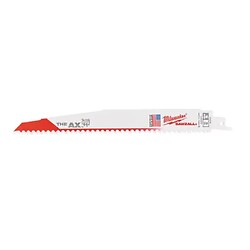Lame de démolition scie sabre Sawzall AX - S1110VF, longueur 230 mm, pas de 5 mm, 25 pièces