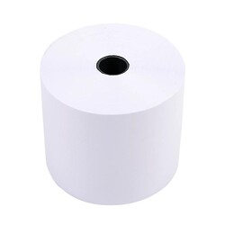 Bobine pour machine à calculer et caisses - 57 x 70 mm - 1 pli offset extra-blanc - Carton de 50 - Blanc