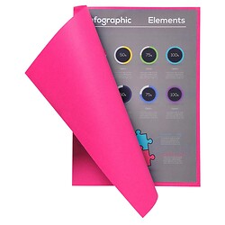 Sous-chemise FLASH 80 100% recyclé - 22 x 31 cm - Carton de 300 - Couleurs assorties